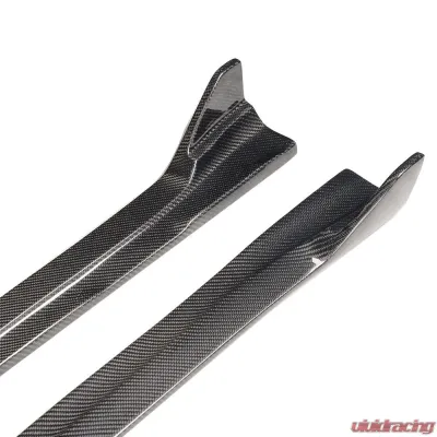 VR Aero Carbon Fiber Side Skirts Porsche 970 Panamera Hatchback 2010-2013 - VR-PANA-630