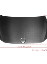 VR Aero Carbon Fiber Hood Volkswagen Scirocco R 2009-2014                                     - VR-VW-626 - Image 10