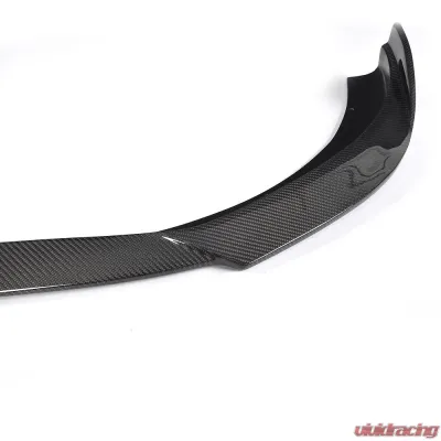 VR Aero Carbon Fiber Front Lip Spoiler V2 Audi S3 | A3 S-Line Hatchback 5-Door 2014-2016 - VR-A3-649