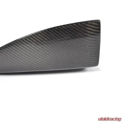 VR Aero Carbon Fiber Front Lip Spoiler V2 Audi S3 | A3 S-Line Hatchback 5-Door 2014-2016 - VR-A3-649