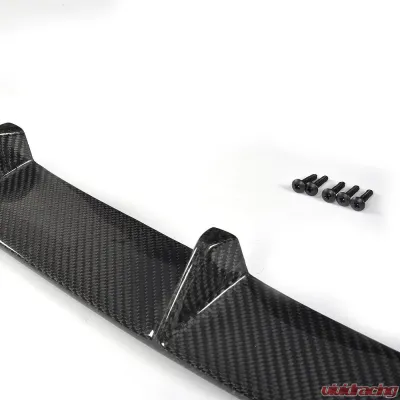 VR Aero Carbon Fiber Front Lip Spoiler V2 Audi S3 | A3 S-Line Hatchback 5-Door 2014-2016 - VR-A3-649