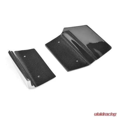 VR Aero Carbon Fiber Rear Bumper Splitters BMW X6 F16 M Sport Utility 2015-2019 - VR-X6F16M-615
