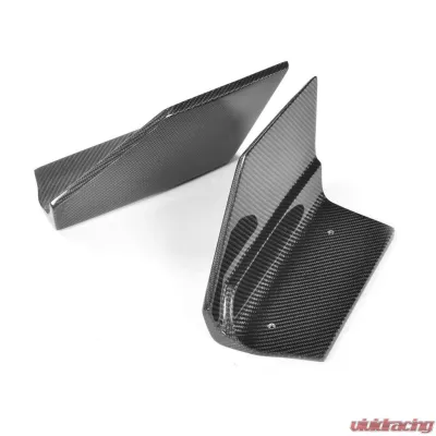 VR Aero Carbon Fiber Rear Bumper Splitters BMW X6 F16 M Sport Utility 2015-2019 - VR-X6F16M-615