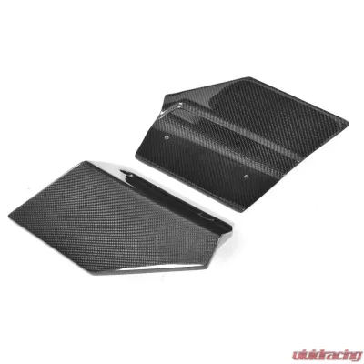 VR Aero Carbon Fiber Rear Bumper Splitters BMW X6 F16 M Sport Utility 2015-2019 - VR-X6F16M-615