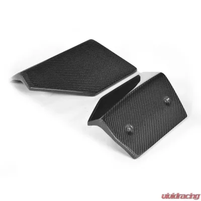 VR Aero Carbon Fiber Rear Bumper Splitters BMW X6 F16 M Sport Utility 2015-2019 - VR-X6F16M-615