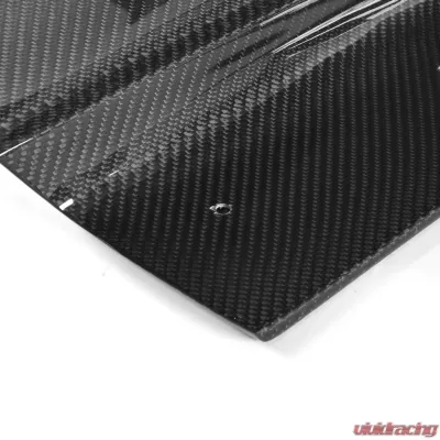 VR Aero Carbon Fiber Rear Bumper Splitters BMW X6 F16 M Sport Utility 2015-2019 - VR-X6F16M-615