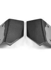 VR Aero Carbon Fiber Rear Bumper Splitters BMW X6 F16 M Sport Utility 2015-2019                                     - VR-X6F16M-615 - Image 4