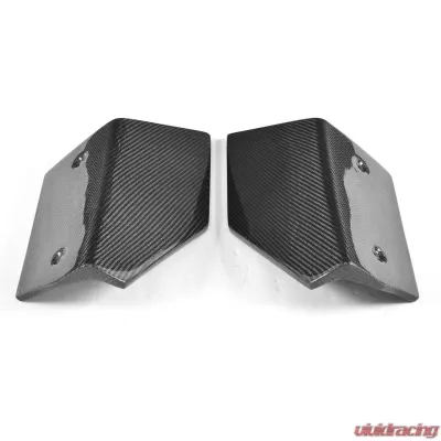 VR Aero Carbon Fiber Rear Bumper Splitters BMW X6 F16 M Sport Utility 2015-2019 - VR-X6F16M-615