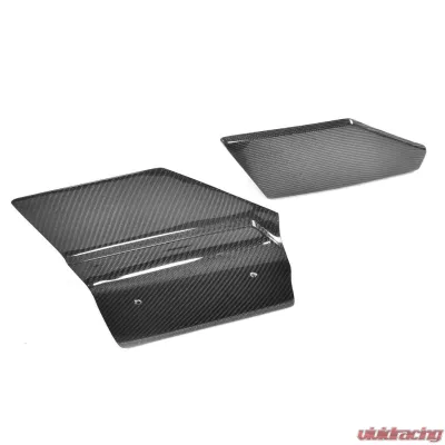 VR Aero Carbon Fiber Rear Bumper Splitters BMW X6 F16 M Sport Utility 2015-2019 - VR-X6F16M-615