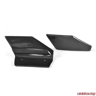 VR Aero Carbon Fiber Rear Bumper Splitters BMW X6 F16 M Sport Utility 2015-2019 - VR-X6F16M-615