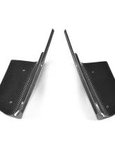 VR Aero Carbon Fiber Rear Bumper Splitters BMW X6 F16 M Sport Utility 2015-2019                                     - VR-X6F16M-615 - Image 9