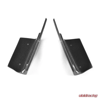 VR Aero Carbon Fiber Rear Bumper Splitters BMW X6 F16 M Sport Utility 2015-2019 - VR-X6F16M-615
