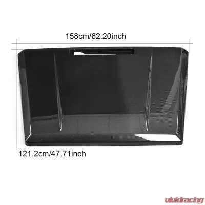 VR Aero Carbon Fiber Hood Mercedes G-Class W463 G500 | G550 | G55 | G63 AMG 2004-2018 - VR-W463-626