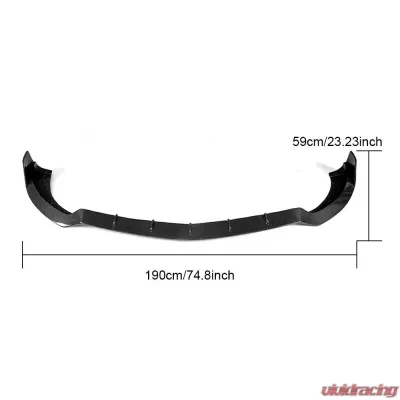 VR Aero Carbon Fiber Front Lip Spoiler Mercedes S500 Coupe 2015-2017 - VR-S500-600