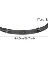 VR Aero Carbon Fiber Front Lip Spoiler BMW 5 Series F10 F11 F18 M-Tech                                     - VR-F10F11F18MT-600 - Image 10