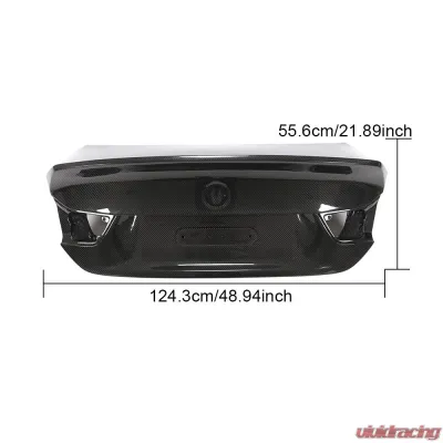 VR Aero Carbon Fiber Rear Trunk Lid BMW M4 F82 2014-2019 - VR-M4-611