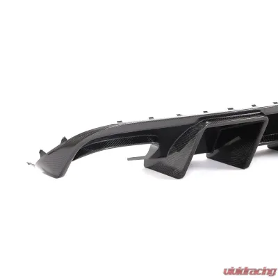 VR Aero Carbon Fiber Rear Diffuser Audi S4 Sedan 2008-2012 - VR-S4-610