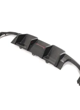VR Aero Carbon Fiber Rear Diffuser w/ LED light Audi S4 Sedan 2008-2012                                     - VR-S4-611 - Image 12