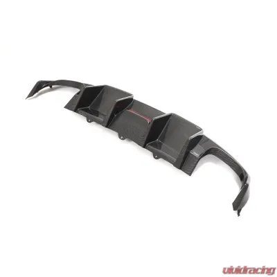 VR Aero Carbon Fiber Rear Diffuser w/ LED light Audi S4 Sedan 2008-2012 - VR-S4-611