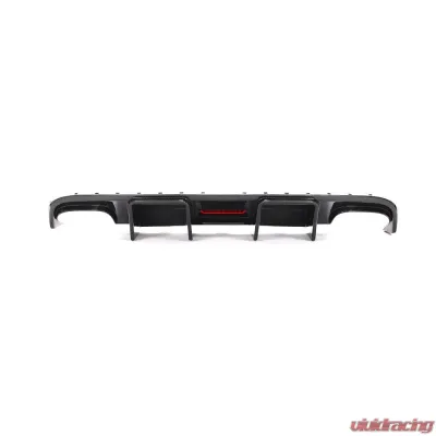 VR Aero Carbon Fiber Rear Diffuser w/ LED light Audi S4 Sedan 2008-2012 - VR-S4-611