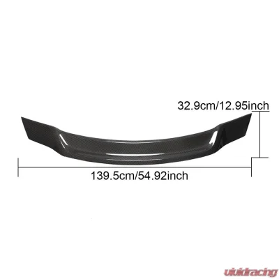 VR Aero Carbon Fiber Rear Trunk Spoiler V2 Mercedes R172 2011-2019 - VR-R172-612