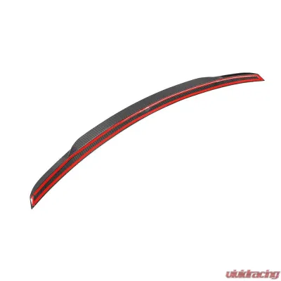 VR Aero Carbon Fiber Rear Trunk Spoiler Mercedes S63 AMG W221 2008-2013 - VR-S63AMG-611