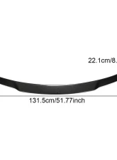 VR Aero Carbon Fiber Rear Trunk Spoiler Mercedes S63 AMG W221 2008-2013                                     - VR-S63AMG-611 - Image 11