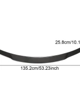 VR Aero Carbon Fiber Rear Trunk Spoiler V3 Mercedes R172 2011-2019                                     - VR-R172-613 - Image 9