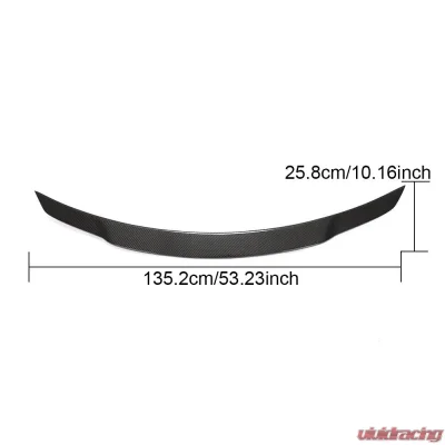 VR Aero Carbon Fiber Rear Trunk Spoiler V3 Mercedes R172 2011-2019 - VR-R172-613