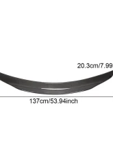 VR Aero Carbon Fiber Rear Trunk Spoiler V4 Mercedes R172 2011-2019                                     - VR-R172-614 - Image 10