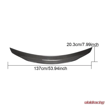 VR Aero Carbon Fiber Rear Trunk Spoiler V4 Mercedes R172 2011-2019 - VR-R172-614