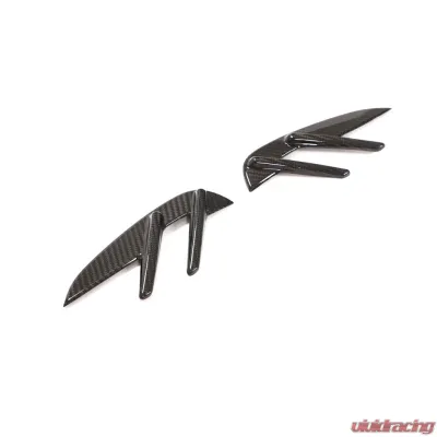 VR Aero Carbon Fiber Side Vent Trims BMW M3 G80 - VR-G80M3-613