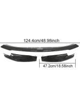 VR Aero Carbon Fiber Front Lip Spoiler V5 BMW M3 G80 | M4 G82 G83 2021-2024                                     - VR-M3M4-607 - Image 10