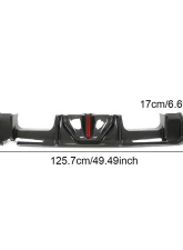 VR Aero Carbon Fiber Rear Diffuser BMW M4 G82 | G83 2021-2024                                     - VR-M4G82G83-610 - Image 11