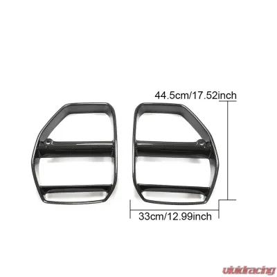 VR Aero Carbon Fiber Front Kidney Grill V1 BMW M3 G80 | M4 G82 G83 - VR-M3M4-GRILL-4