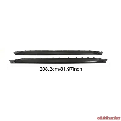 VR Aero Carbon Fiber Side Skirts V4 BMW M3 G80 - VR-G80M3-633
