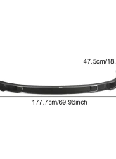 VR Aero Carbon Fiber Front Lip Spoiler BMW 3 Series G20 2019-2024                                     - VR-G20-603 - Image 10