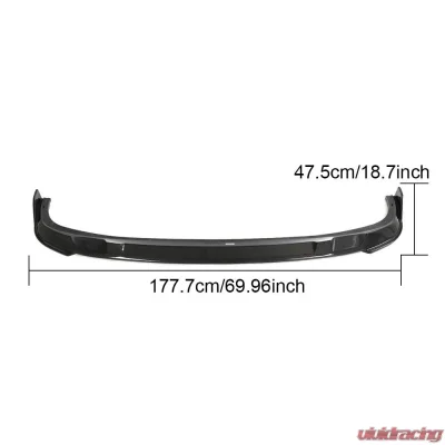 VR Aero Carbon Fiber Front Lip Spoiler BMW 3 Series G20 2019-2024 - VR-G20-603