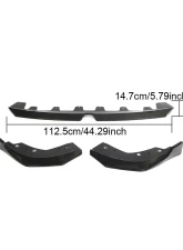 VR Aero Carbon Fiber Front Lip Spoiler 3pcs BMW 3-Series G20 2019-2024                                     - VR-G20-604 - Image 8