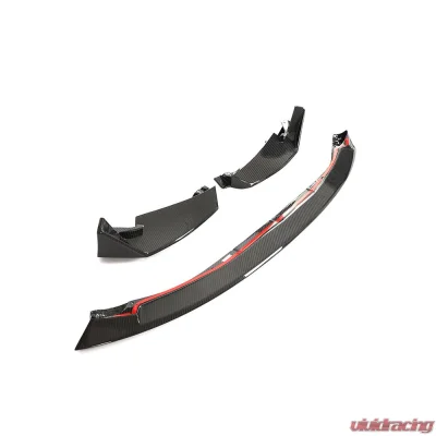 VR Aero Carbon Fiber Front Bumper Lip Spoiler BMW M3 G80 | M4 G82 G83 - VR-M3M4-601-1