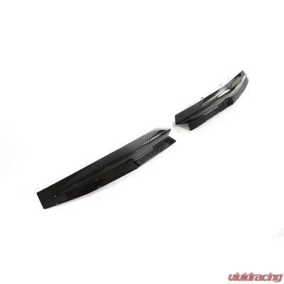 VR Aero Carbon Fiber Rear Bumper Splitter V4 BMW M3 G80 - VR-G80M3-616