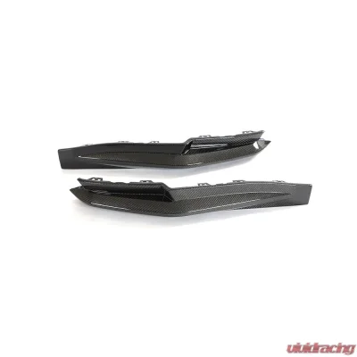 VR Aero Carbon Fiber Rear Bumper Splitter V2 BMW M4 G82 G83 - VR-G82G83-612