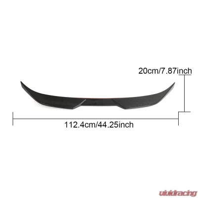 VR Aero Carbon Fiber Rear Spoiler BMW M2 G87 | 2 Series G42 - VR-G87M2-622