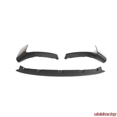 VR Aero Carbon Fiber Front Bumper Splitter Lip 3pcs/set BMW M2 G87 - VR-G87M2-600