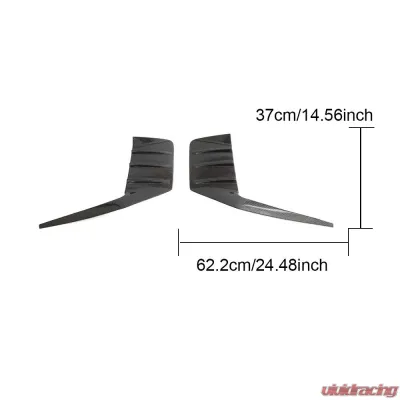 VR Aero Carbon Fiber Rear Bumper Vents V2 BMW M2 G87 - VR-G87M2-603