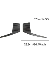 VR Aero Carbon Fiber Rear Bumper Vents V2 BMW M2 G87                                     - VR-G87M2-603 - Image 9