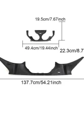 VR Aero Carbon Fiber Rear Diffuser V3 BMW M2 G87                                     - VR-G87M2-612 - Image 12