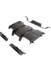 VR Aero Carbon Fiber Rear Diffuser V2 BMW M3 | M4 | F80 | F82 | F83                                     - VR-M3M4-F80F82F83-612 - Image 14