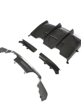 VR Aero Carbon Fiber Rear Diffuser V2 BMW M3 | M4 | F80 | F82 | F83                                     - VR-M3M4-F80F82F83-612 - Image 4
