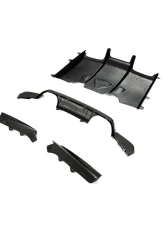 VR Aero Carbon Fiber Rear Diffuser V2 BMW M3 | M4 | F80 | F82 | F83                                     - VR-M3M4-F80F82F83-612 - Image 7